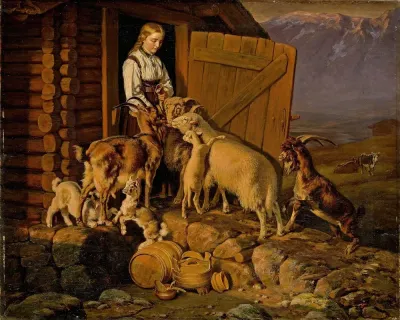 The Animals Are Given Salt