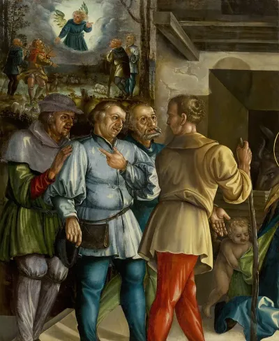 The Annunciation And The Adoration Of The Shepherds
