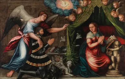 The Annunciation With A Kneeling Donor