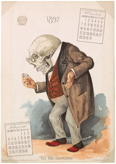 The Antikamnia Calendar Tis The Genuine