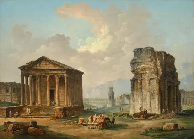 The Antiquities Of Nimes Orange And Saint Remy De Provence