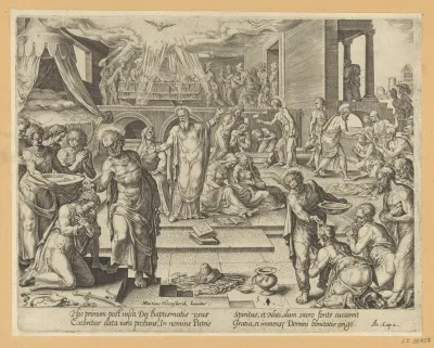 The Apostles Baptizing In Jerusalem