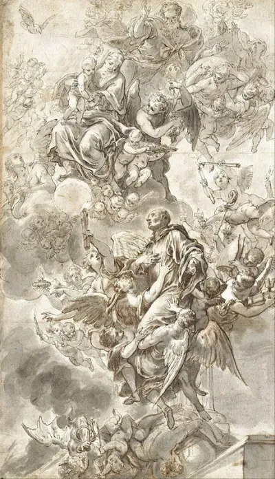 The Apotheosis Of Saint Benedict