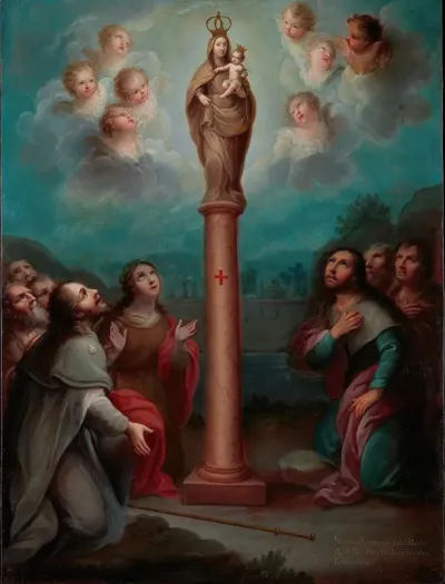 The Apparition Of The Virgin Of El Pilar To St James