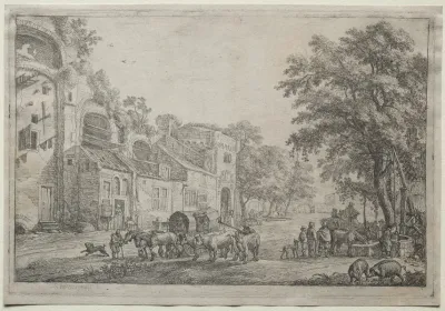 The Approach To A Village
