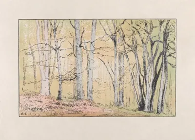 The Approaching Autumn Fontainebleau