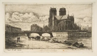 The Apse Of Notre Dame Paris