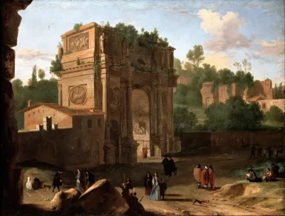 The Arch Of Constantine Rome