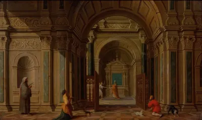 The Archangel Gabriel Appearing To Zacharias Luke 111