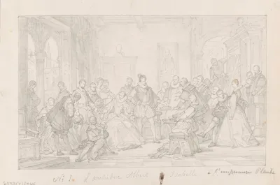 The Archdukes Albert And Isabella Visit The Printer Plantin 3