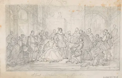 The Archdukes Albert And Isabella Visit The Printer Plantin 4
