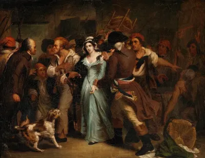 The Arrest Of Charlotte Corday