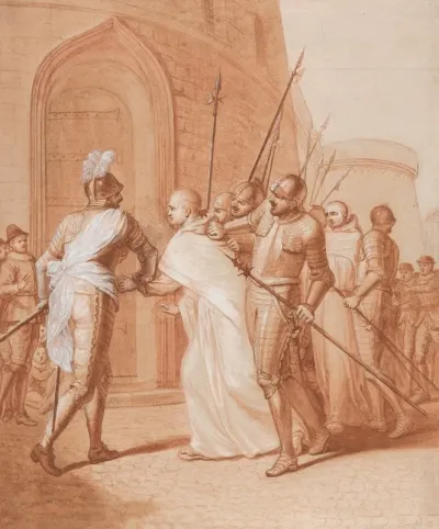The Arrest Of Jean De La Barriere By The League At Lombez