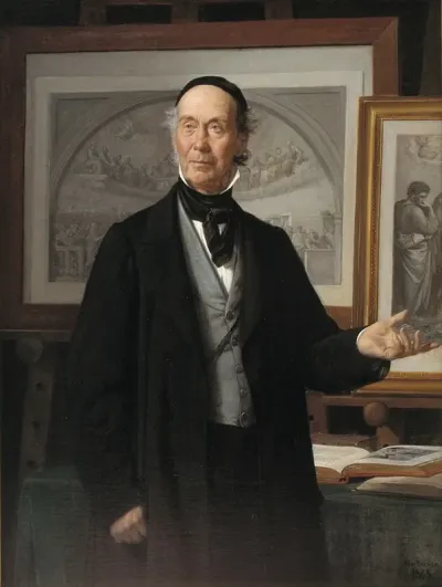 The Art Historian Niels Lauritz Hoyen