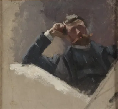 The Artist Georg Pauli Study