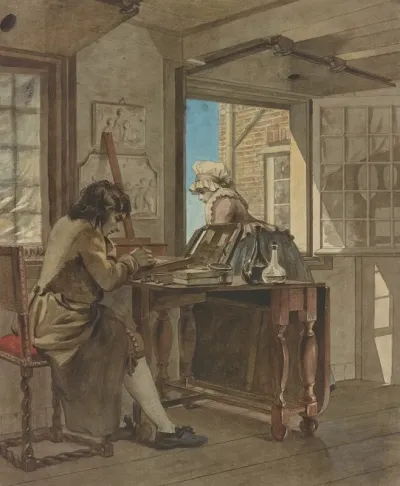 The Artist In His Atelier