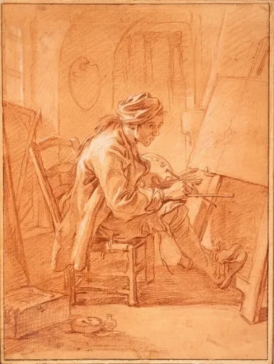 The Artist In His Studio 4