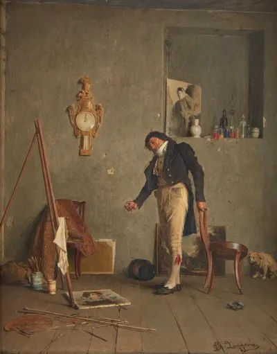 The Artist In His Studio 5