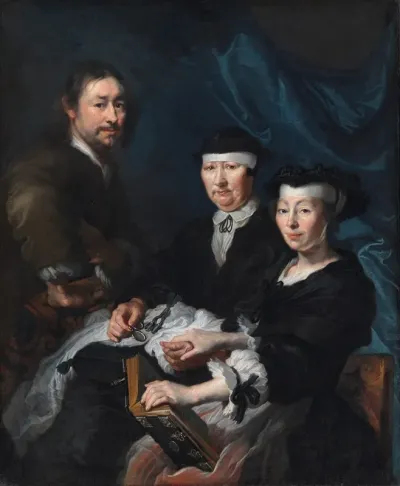 The Artist With His Family