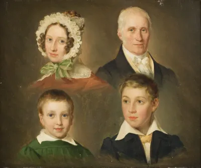 The Artists Father Wife Son And Foster Son