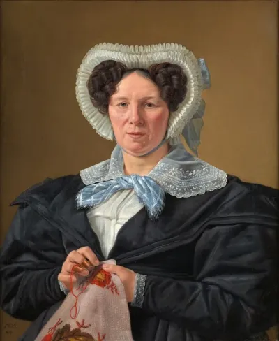 The Artists Mother Frederikke Eleonore Cathrine Rorbye Nee Stockfleth