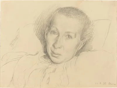 The Artists Sister Marie Von Kalckreuth