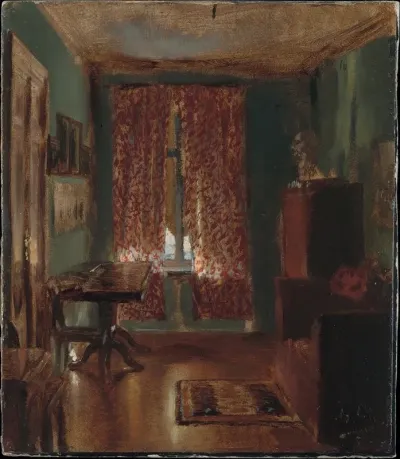The Artists Sitting Room In Ritterstrasse
