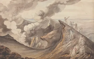The Ascent Of Vesuvius