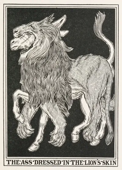 The Ass Dressed In The Lions Skin