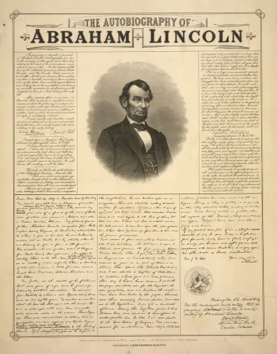 The Autobiography Of Abraham Lincoln