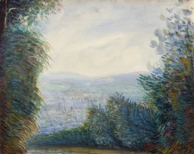 The Auvers Valley On The Oise River
