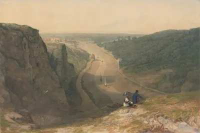 The Avon Gorge Looking Toward Clifton