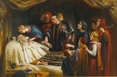 The Awakening Of King Lear By The Kiss Of Cordelia