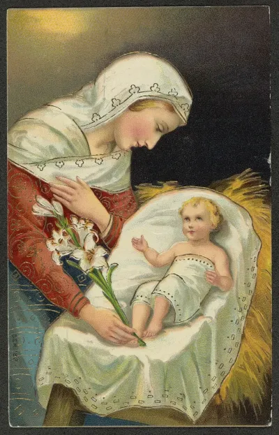 The Baby Jesus And The Virgin Mary