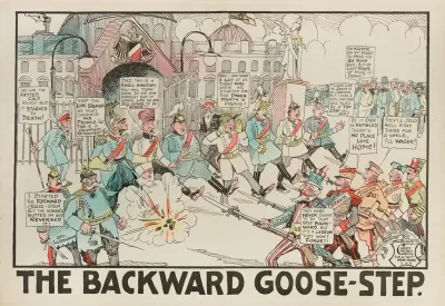 The Backward Goose Step