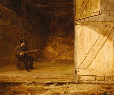 The Banjo Player 3