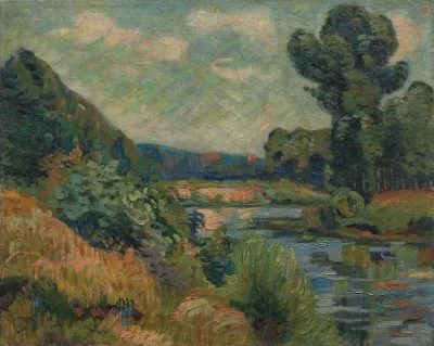 The Banks Of The Marne At Charenton 2