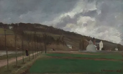 The Banks Of The Marne In Winter