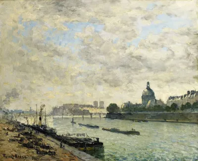 The Banks Of The Seine Paris