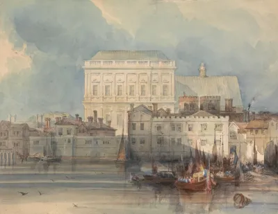 The Banqueting House Whitehall From The River