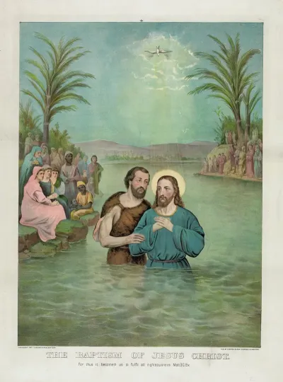 The Baptism Of Jesus Christ