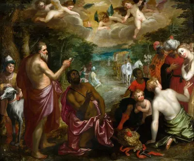 The Baptism Of The Chamberlain Of Queen Candace Of Ethiopia