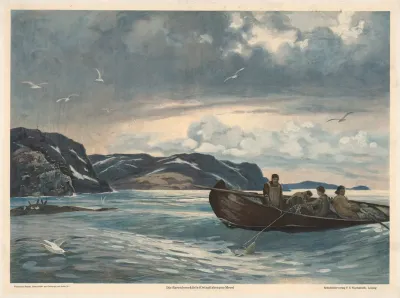 The Barents Sea Coast East Spitsbergen Sea