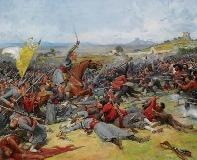 The Battle Near Mentana