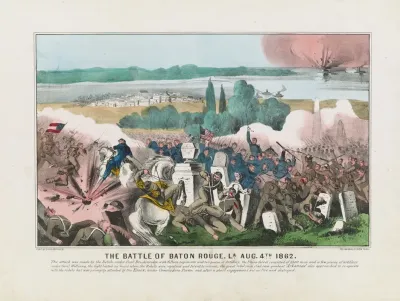 The Battle Of Baton Rouge La Aug 4th 1862