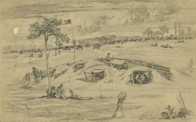 The Battle Of Cold Harbor Bomb Proofs