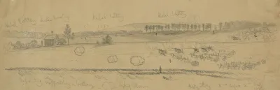 The Battle Of Gettysburg Attack On The Third Corps Gen Daniel E Sickles By Gen Longstreets Corps