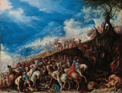 The Battle Of Issus Or Possibly Ipsus