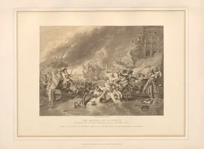 The Battle Of La Hogue Benjamin West