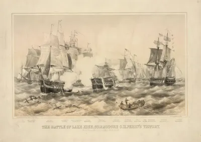 The Battle Of Lake Erie Commodore O H Perrys Victory